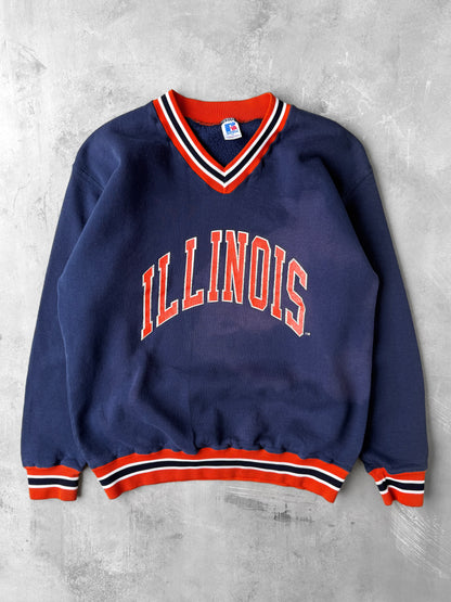 University of Illinois Sweatshirt 90's - Large