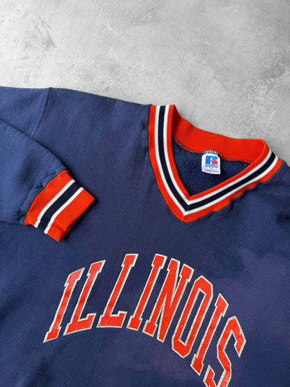 University of Illinois Sweatshirt 90's - Large