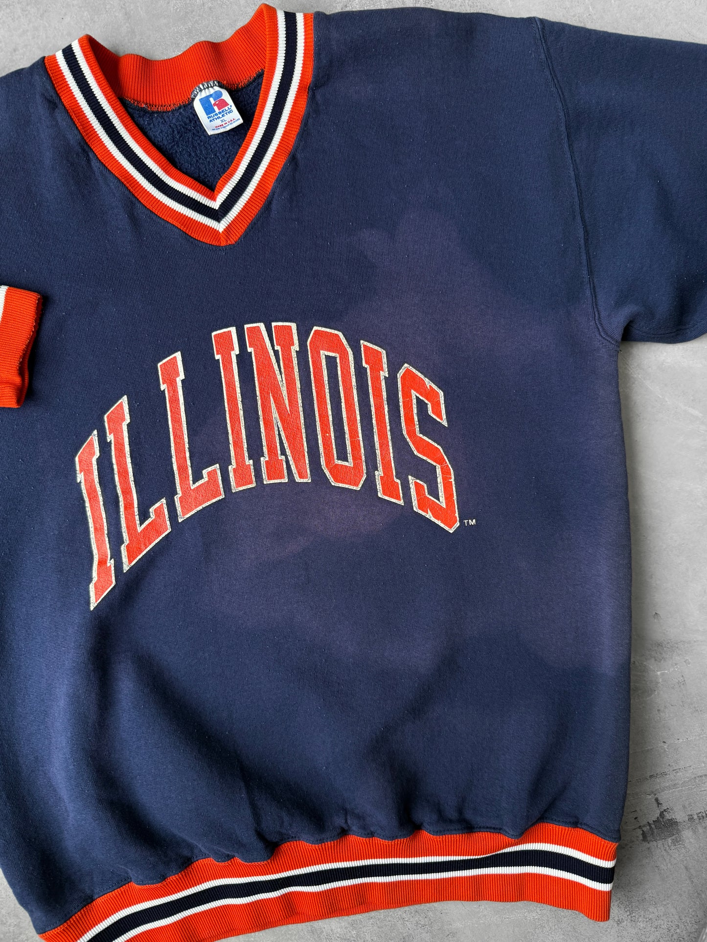 University of Illinois Sweatshirt 90's - Large