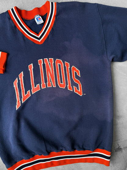 University of Illinois Sweatshirt 90's - Large