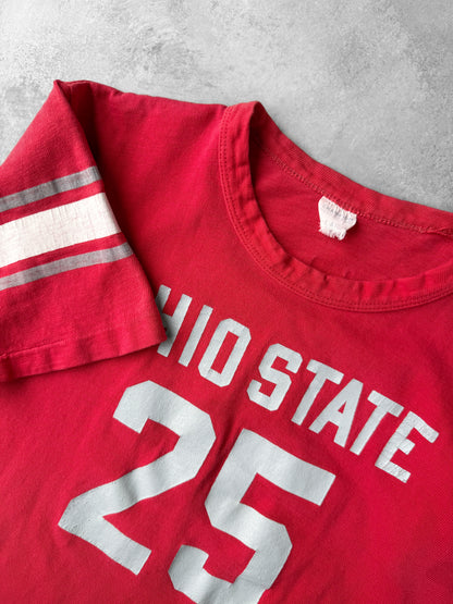 Ohio State University Jersey T-Shirt 60's - Small