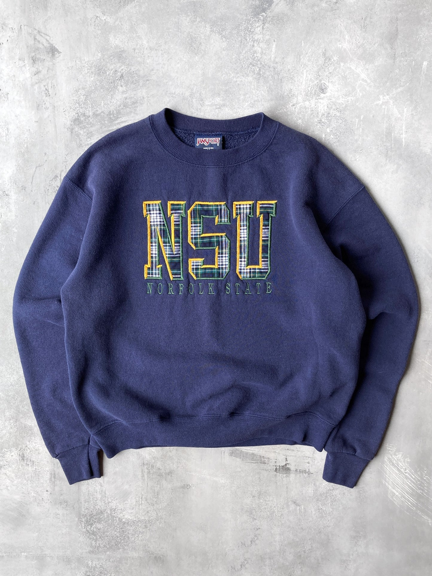 Norfolk State University Sweatshirt 90's  - Medium