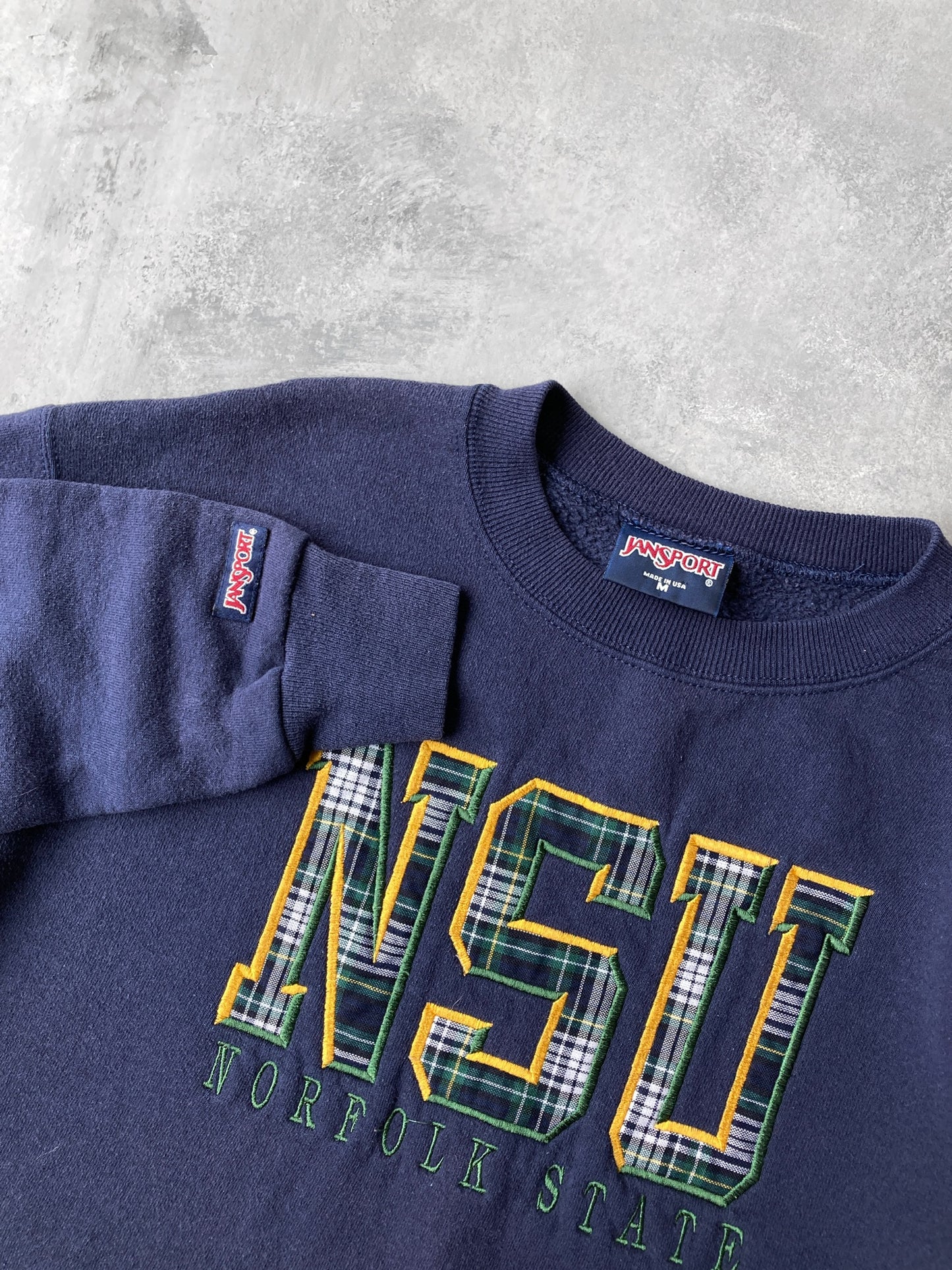 Norfolk State University Sweatshirt 90's  - Medium