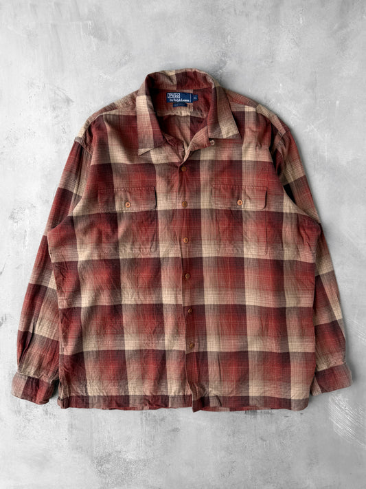 Polo Ralph Lauren Plaid Shirt 90's - XL