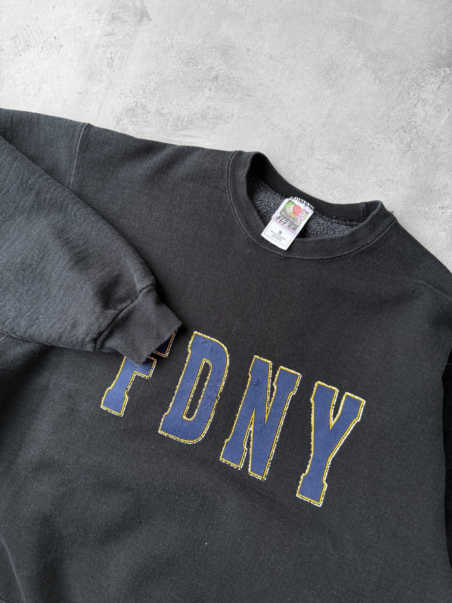 New York City Fire Department Sweatshirt 90's - Large