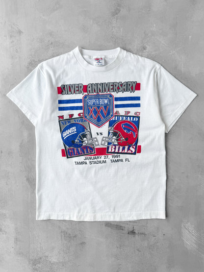 Super Bowl XXV T-Shirt '91 - Medium