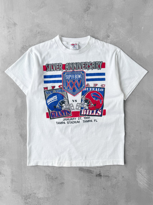 Super Bowl XXV T-Shirt '91 - Medium