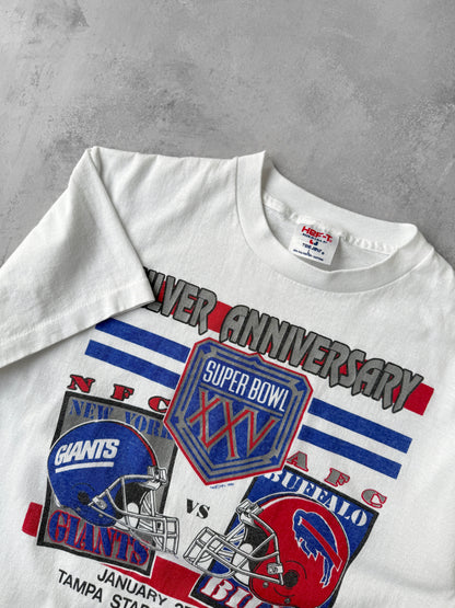 Super Bowl XXV T-Shirt '91 - Medium