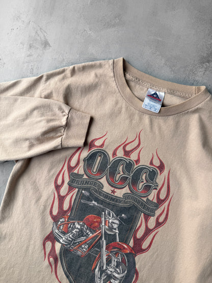 Orange County Choppers T-Shirt Y2K - Large