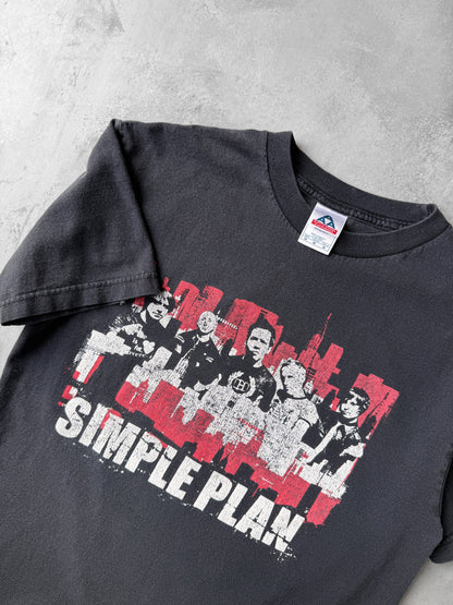 Simple Plan Tour T-Shirt '05 - Medium