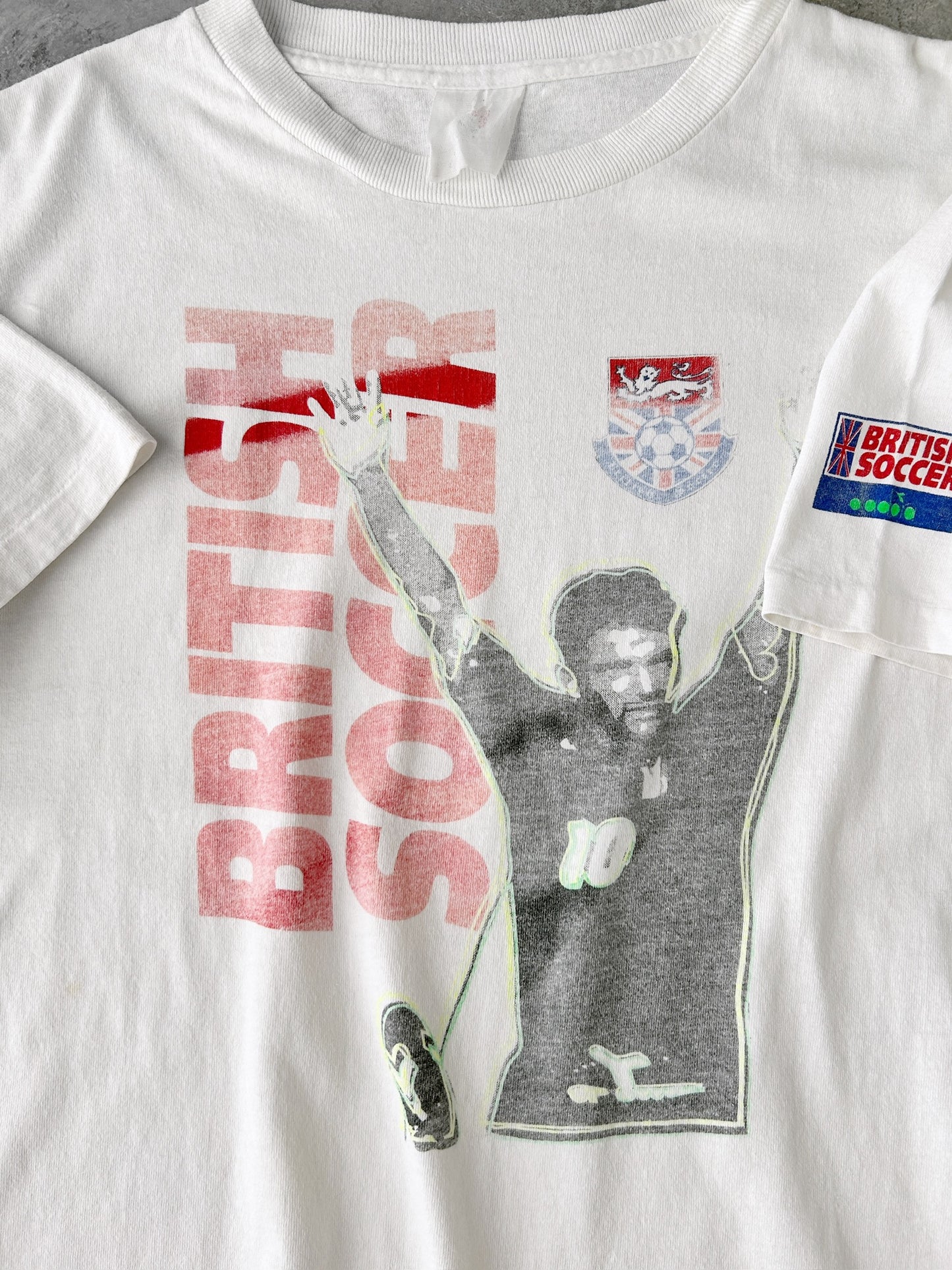 British Soccer T-Shirt 90's - Large