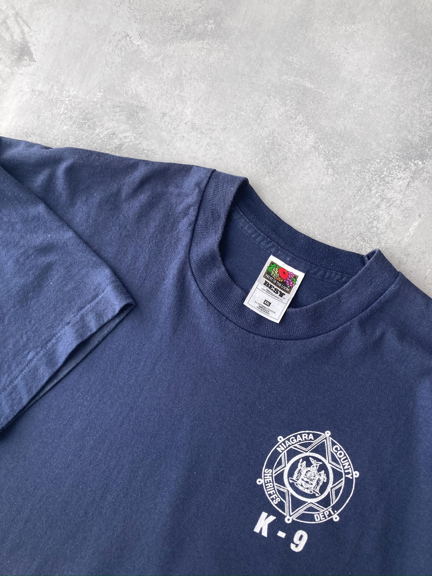 Niagara County Sheriffs K9 T-Shirt 90's - XXL