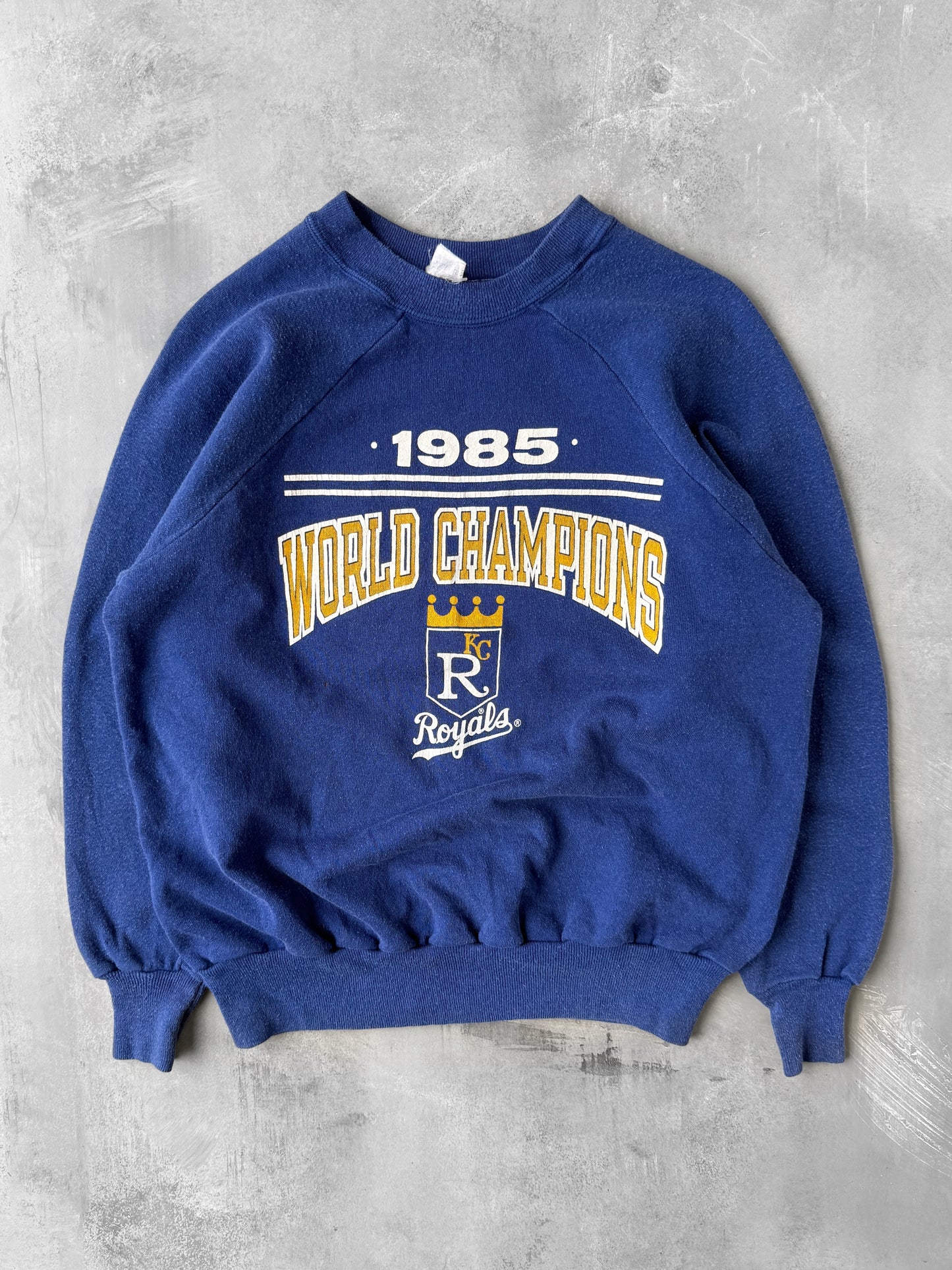 Kansas City Royals World Series Sweatshirt '85 - Small / Medium