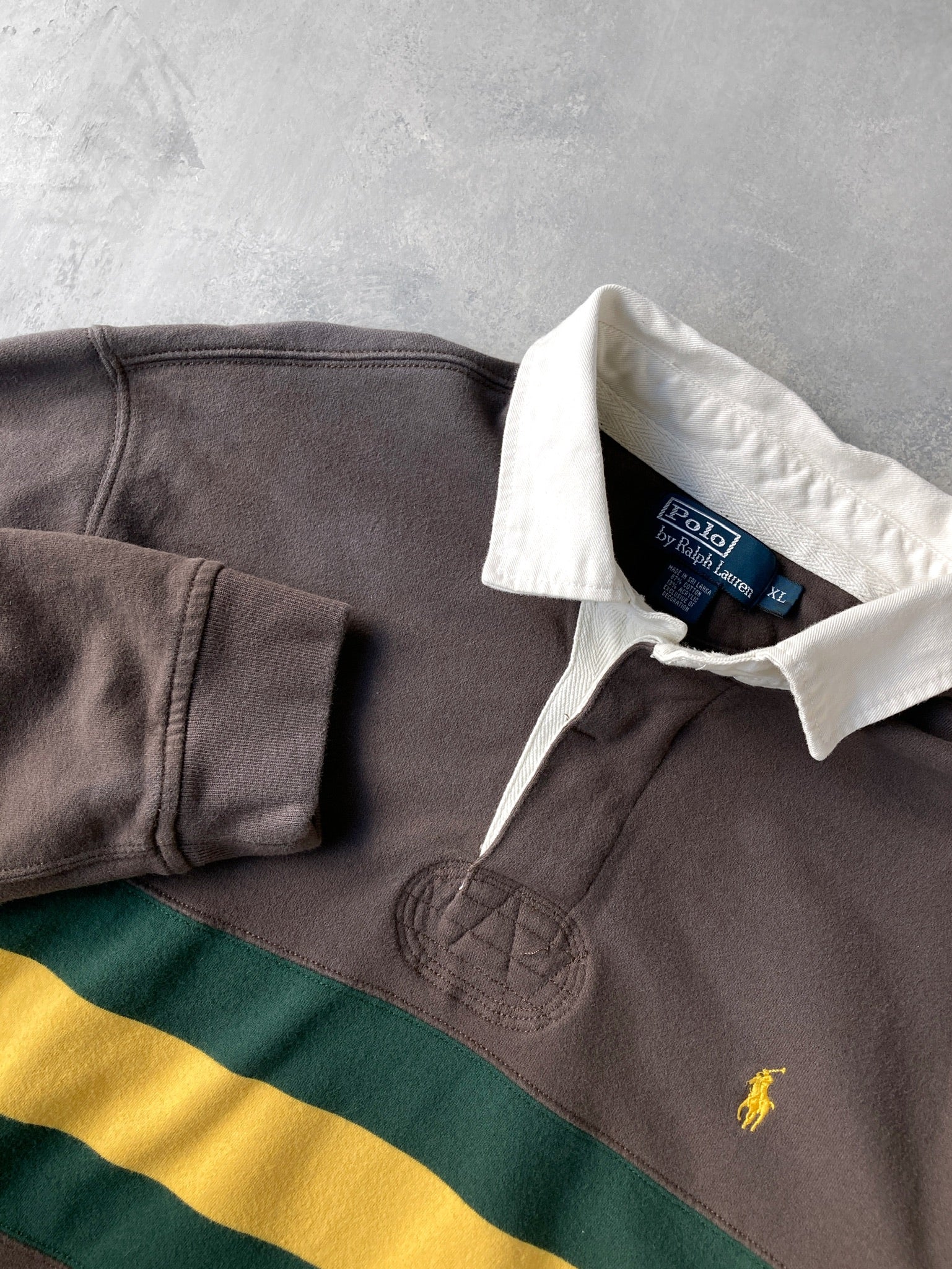 Polo Ralph Lauren Rugby Shirt 90's - XL