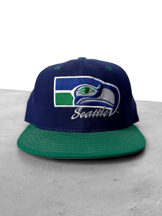 Seattle Seahawks Fitted Hat 90's  - Size 7