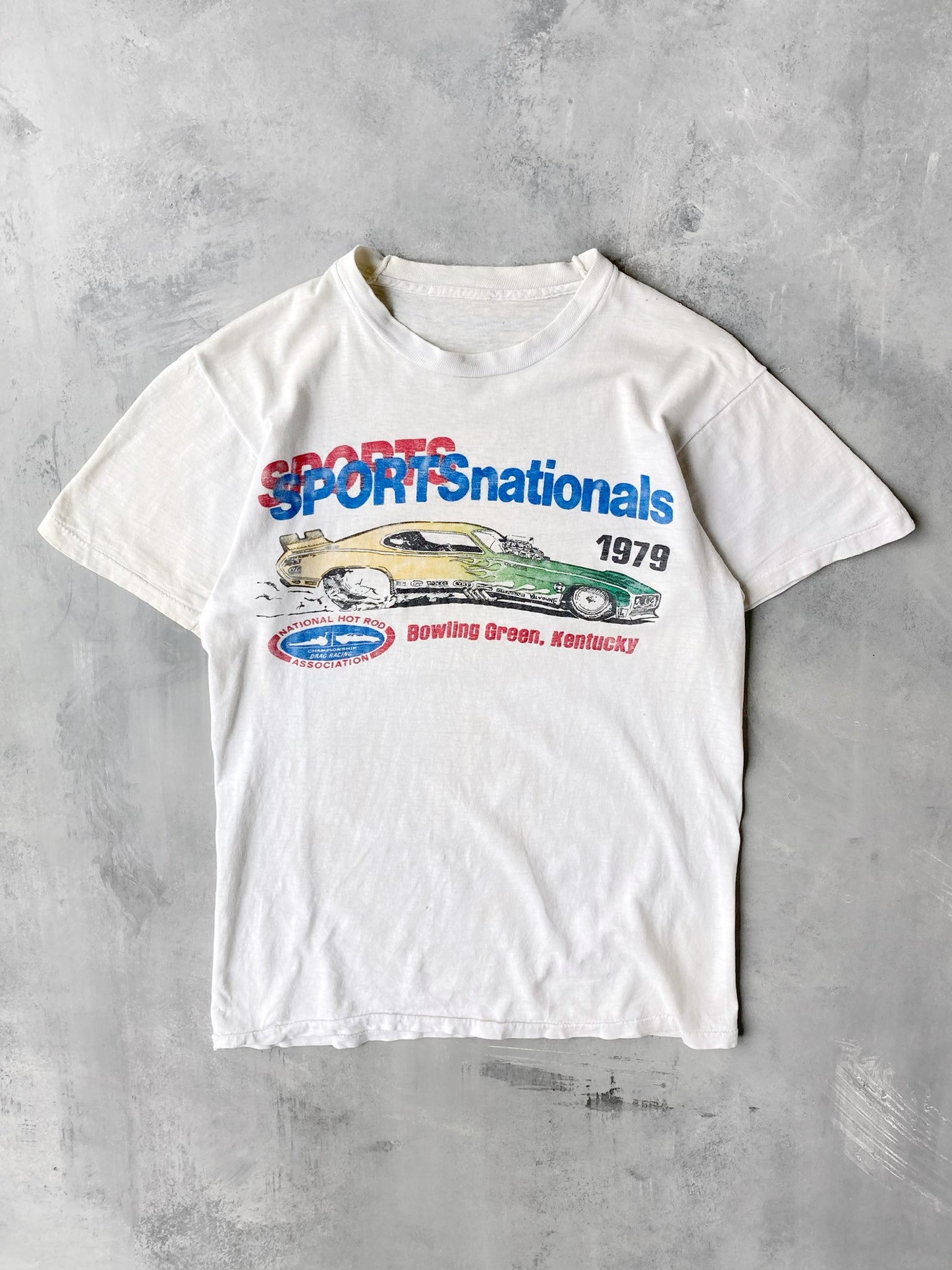 Sports Nationals Drag Racing T-Shirt '79 - Small