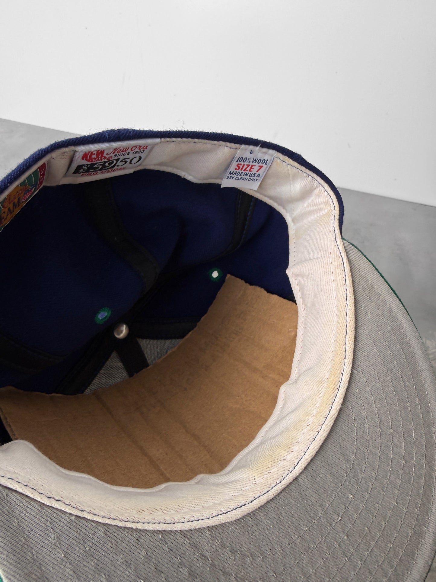 Seattle Seahawks Fitted Hat 90's  - Size 7
