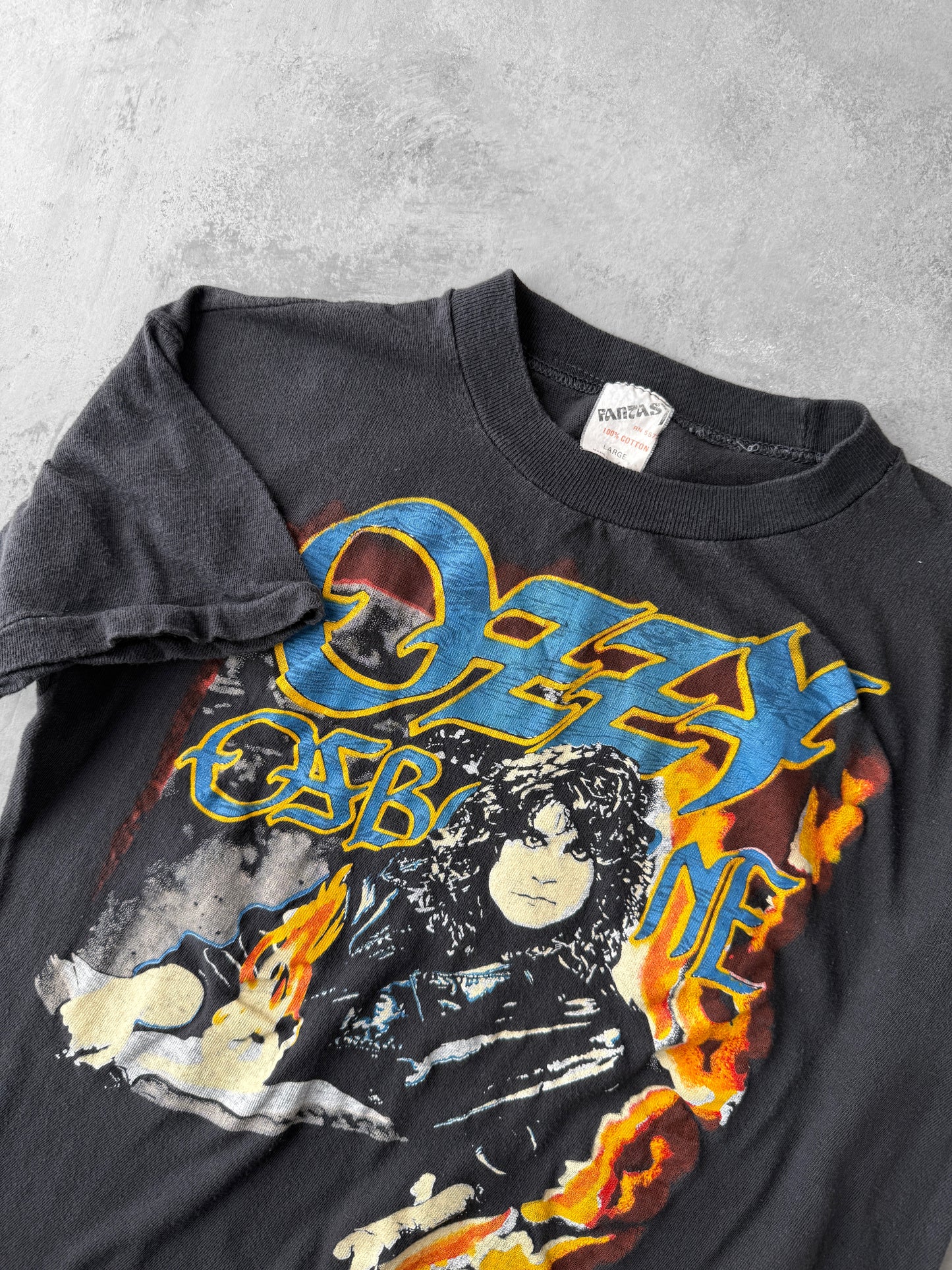 Ozzy Osbourne Parking Lot T-Shirt 80's - Small / Medium