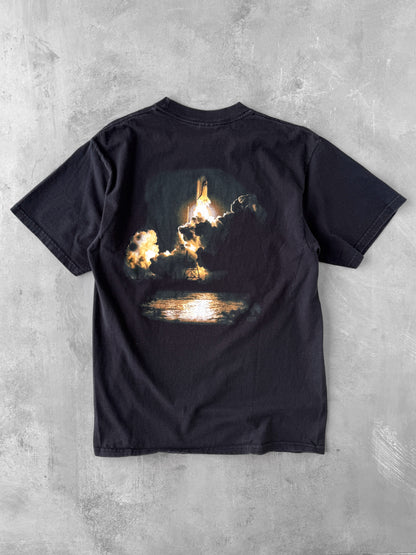Marshall Space Flight Center T-Shirt Y2K - Medium