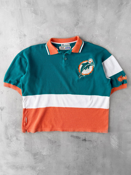Miami Dolphins Polo Shirt 90's - XL