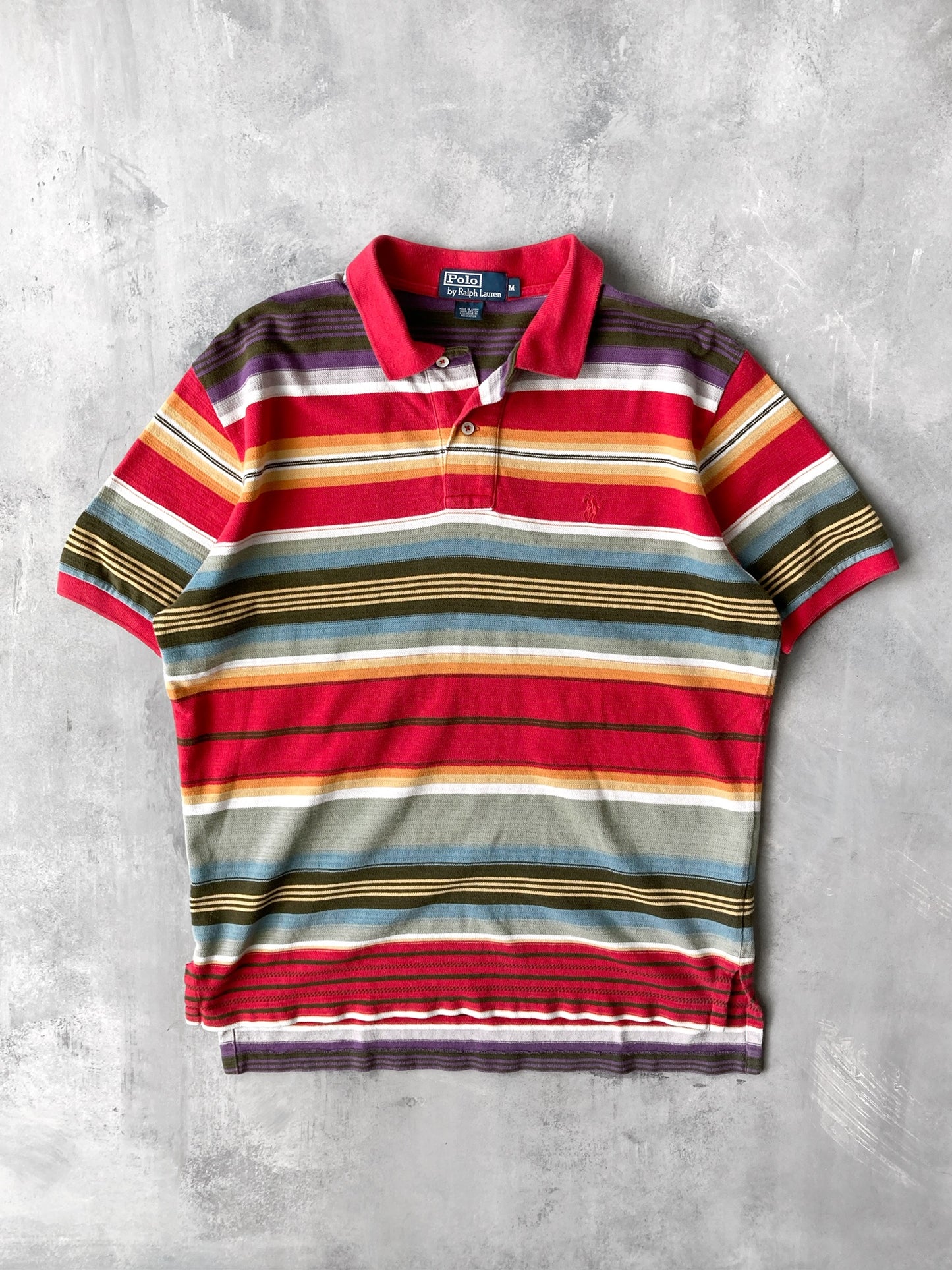 Polo Ralph Lauren Polo Shirt 90's -  Medium / Large