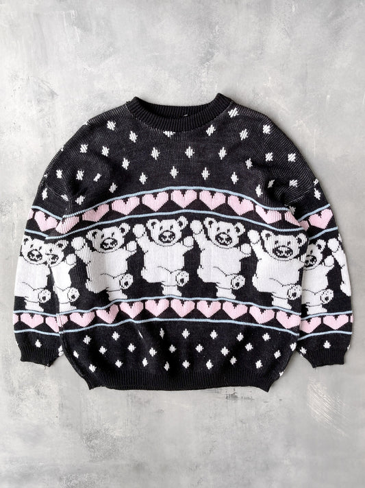 Teddy Bear Sweater 90's - XL/XXL
