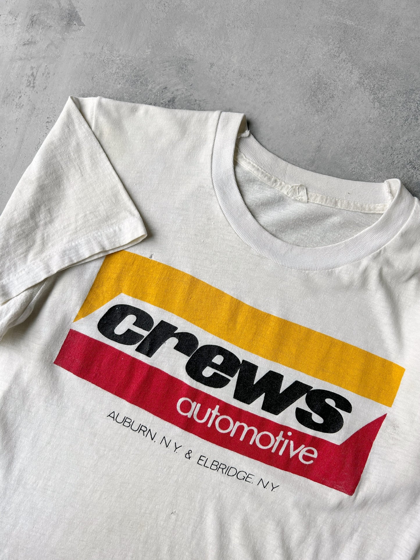 Crews Automotive T-Shirt 80's - Small