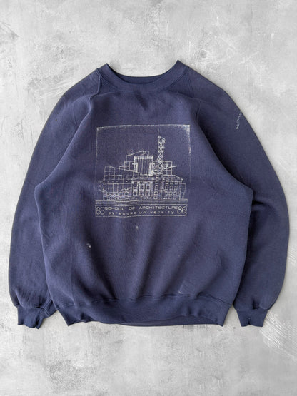 SU School of Architecture Sweatshirt '86 - Large