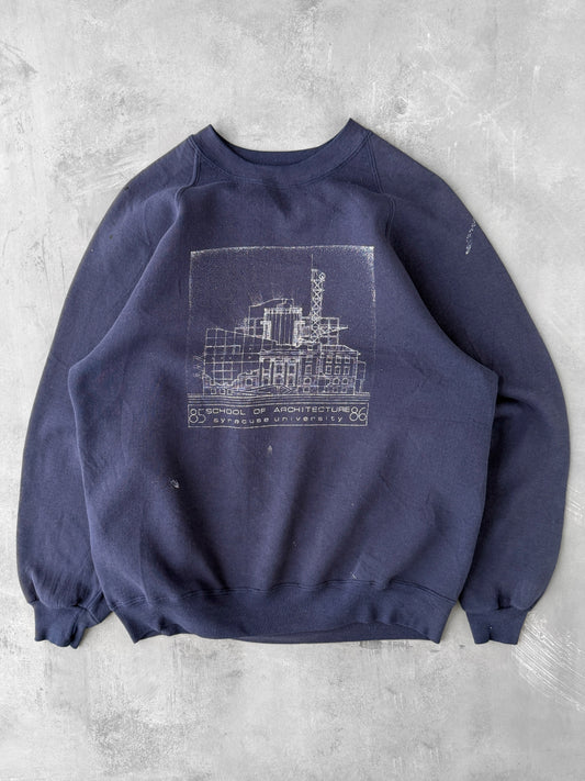 SU School of Architecture Sweatshirt '86 - Large