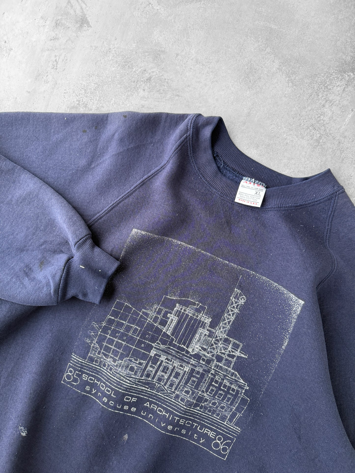 SU School of Architecture Sweatshirt '86 - Large