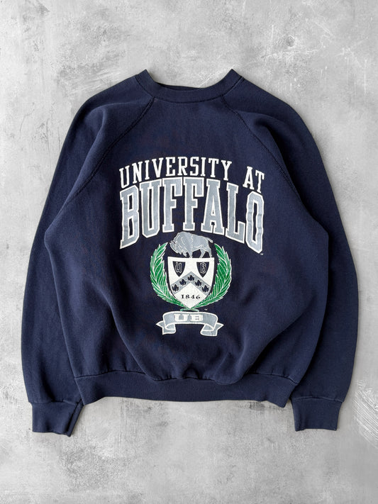 University at Buffalo Sweatshirt 80's - Large