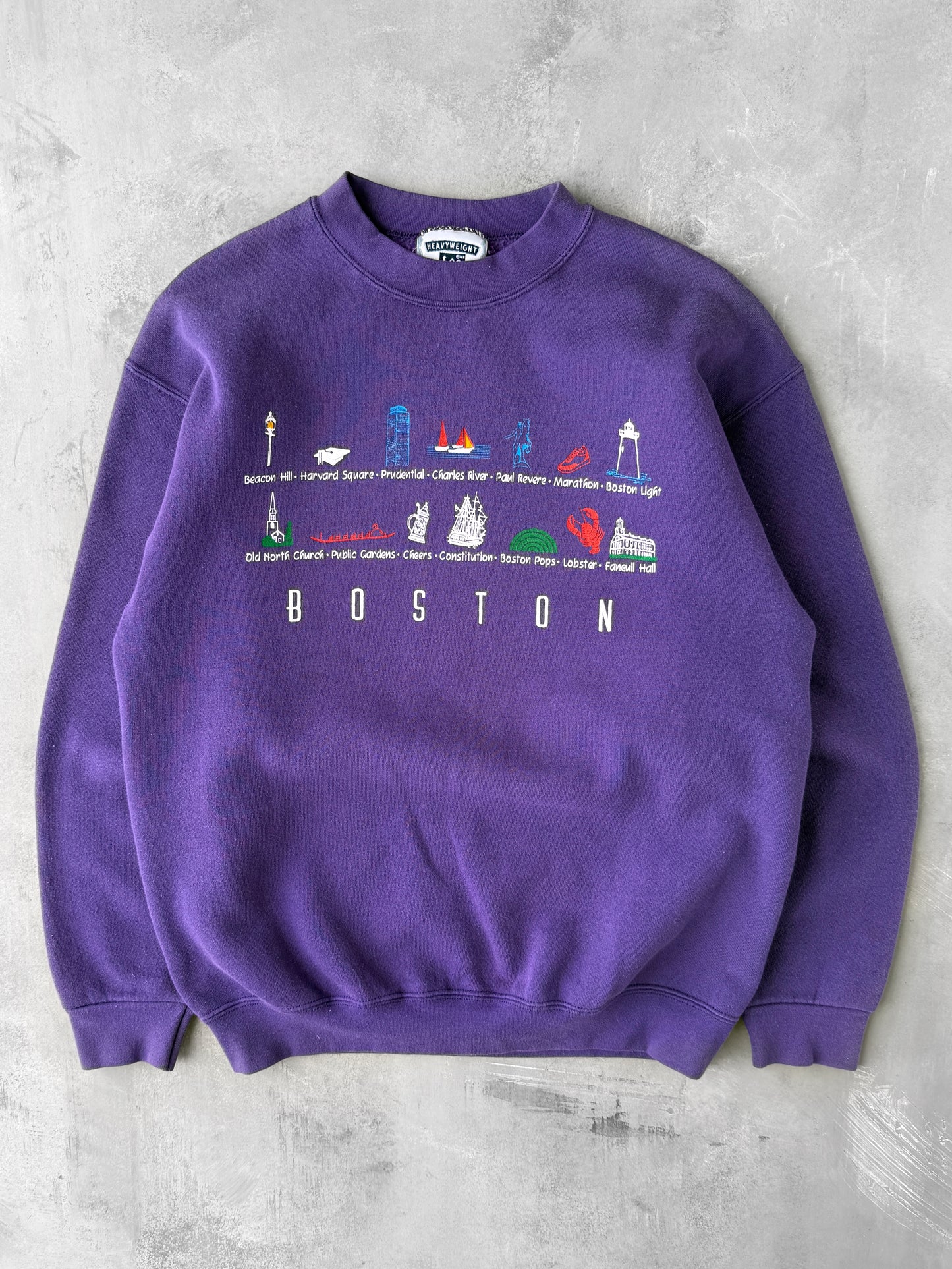 Boston Souvenir Sweatshirt 90's - Medium