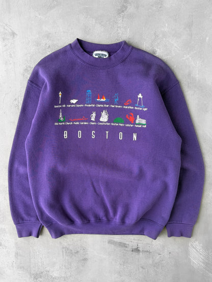 Boston Souvenir Sweatshirt 90's - Medium