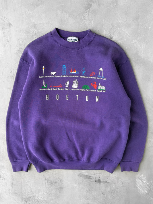 Boston Souvenir Sweatshirt 90's - Medium