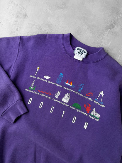 Boston Souvenir Sweatshirt 90's - Medium