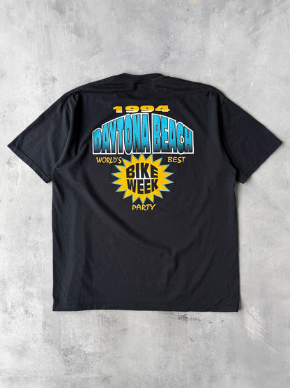 Daytona Beach Bike Week T-Shirt '94 - XL
