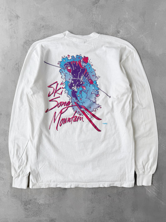 Ski Song Mountain T-Shirt 90's - Large