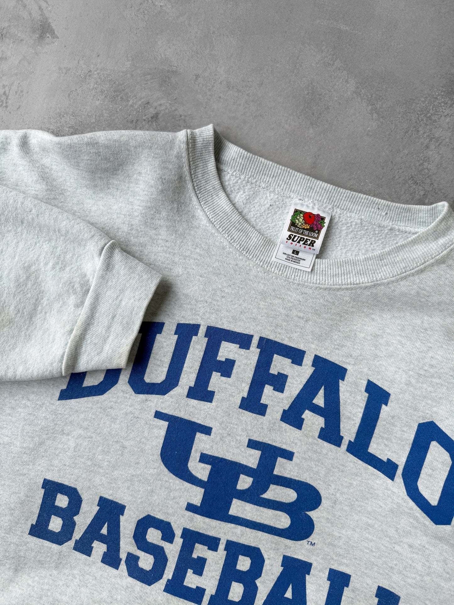 University of Buffalo Baseball Sweatshirt 90's - Large