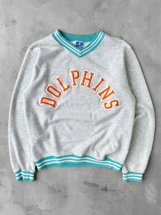 Miami Dolphins Sweatshirt 80's - Medium