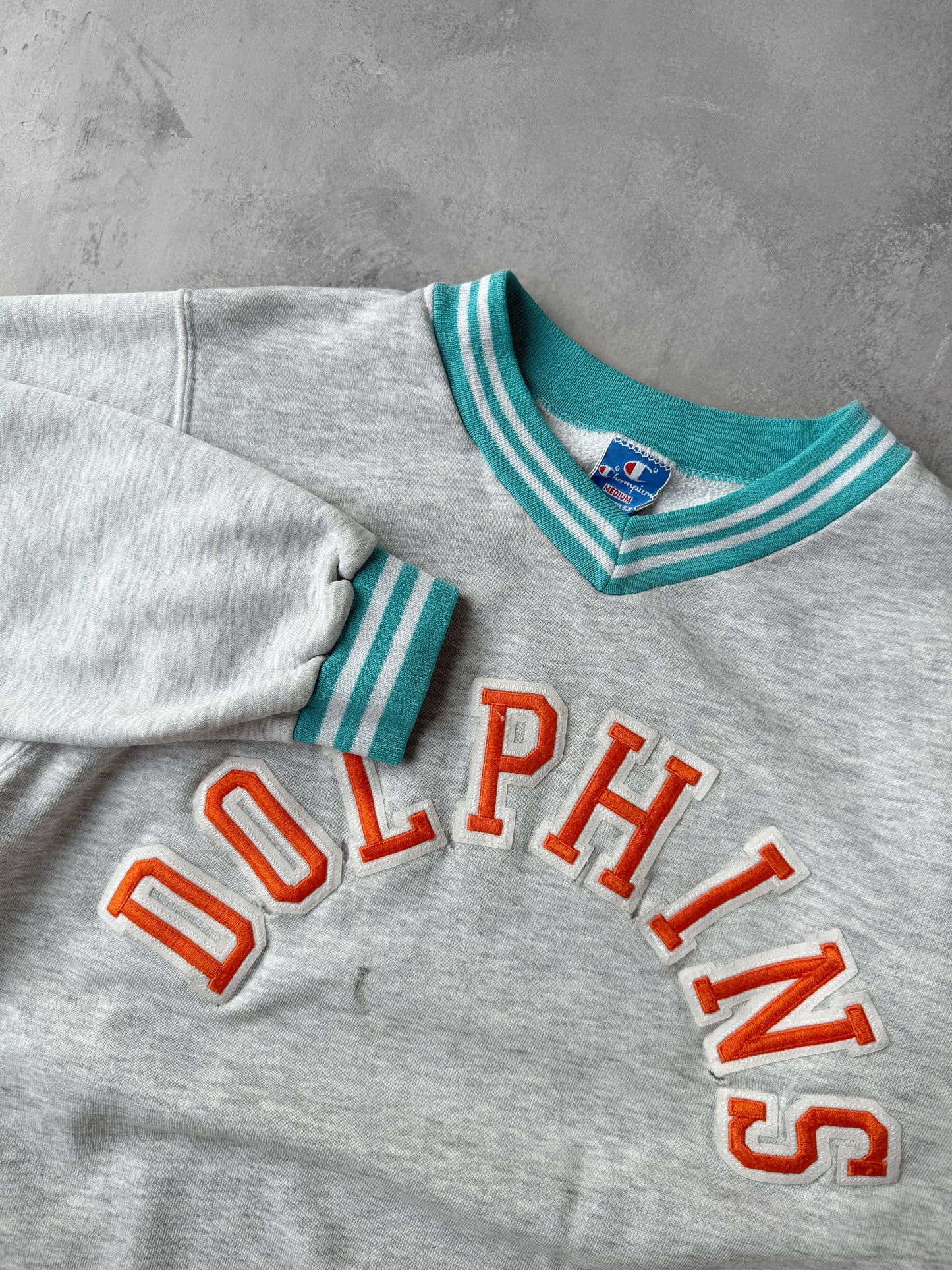 Miami Dolphins Sweatshirt 80's - Medium