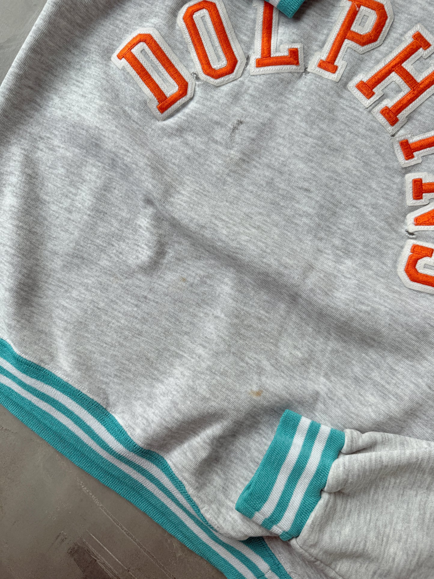 Miami Dolphins Sweatshirt 80's - Medium