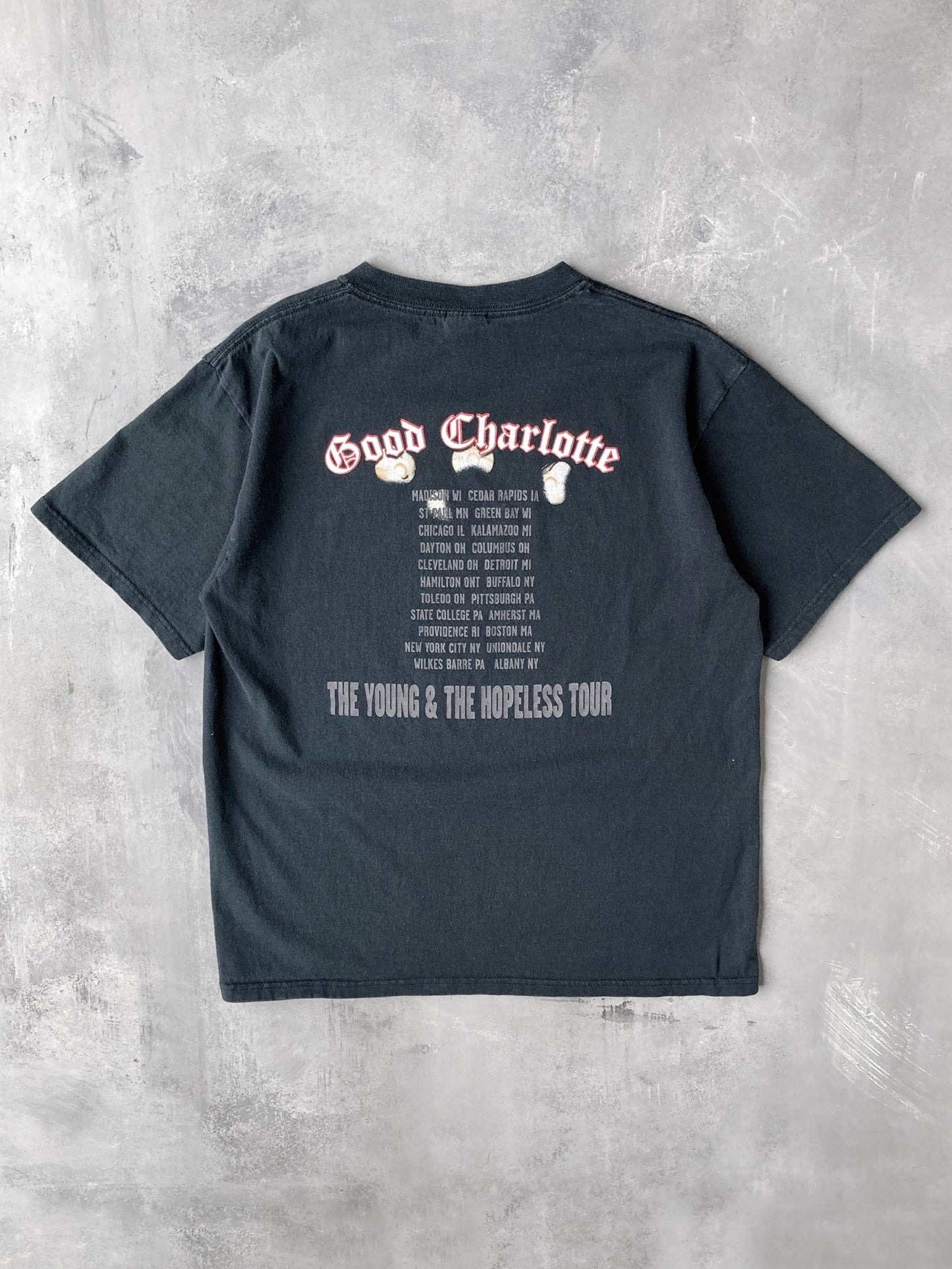 Good Charlotte Tour T-Shirt '03 - Medium