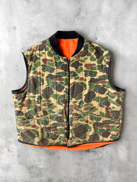 Reversible Hunting Vest 80's - XL