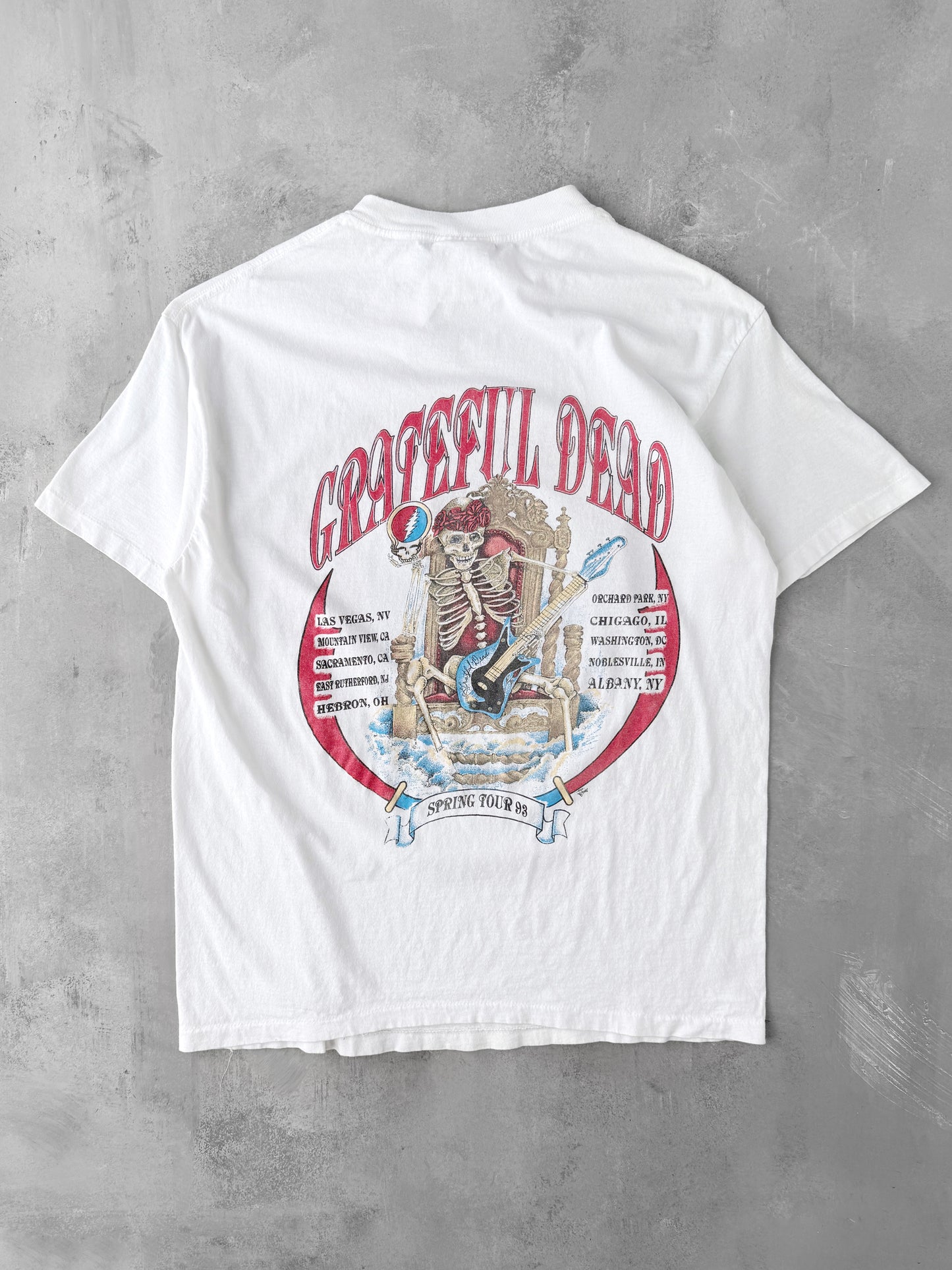 Grateful Dead Spring Tour T-Shirt '93 - Large