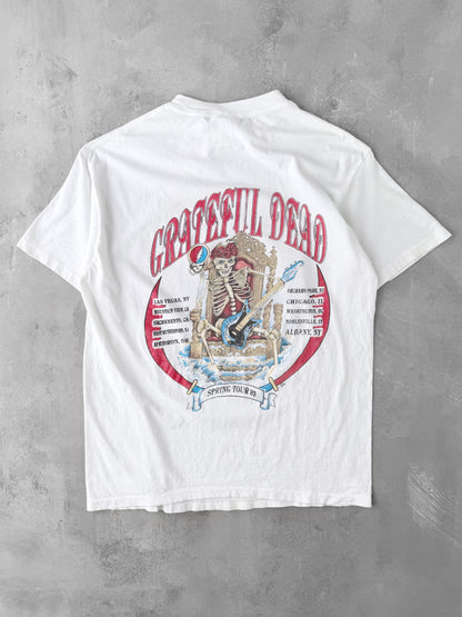 Grateful Dead Spring Tour T-Shirt '93 - Large