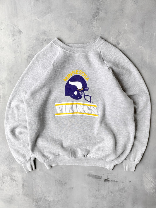Minnesota Vikings Sweatshirt 80's -  Large