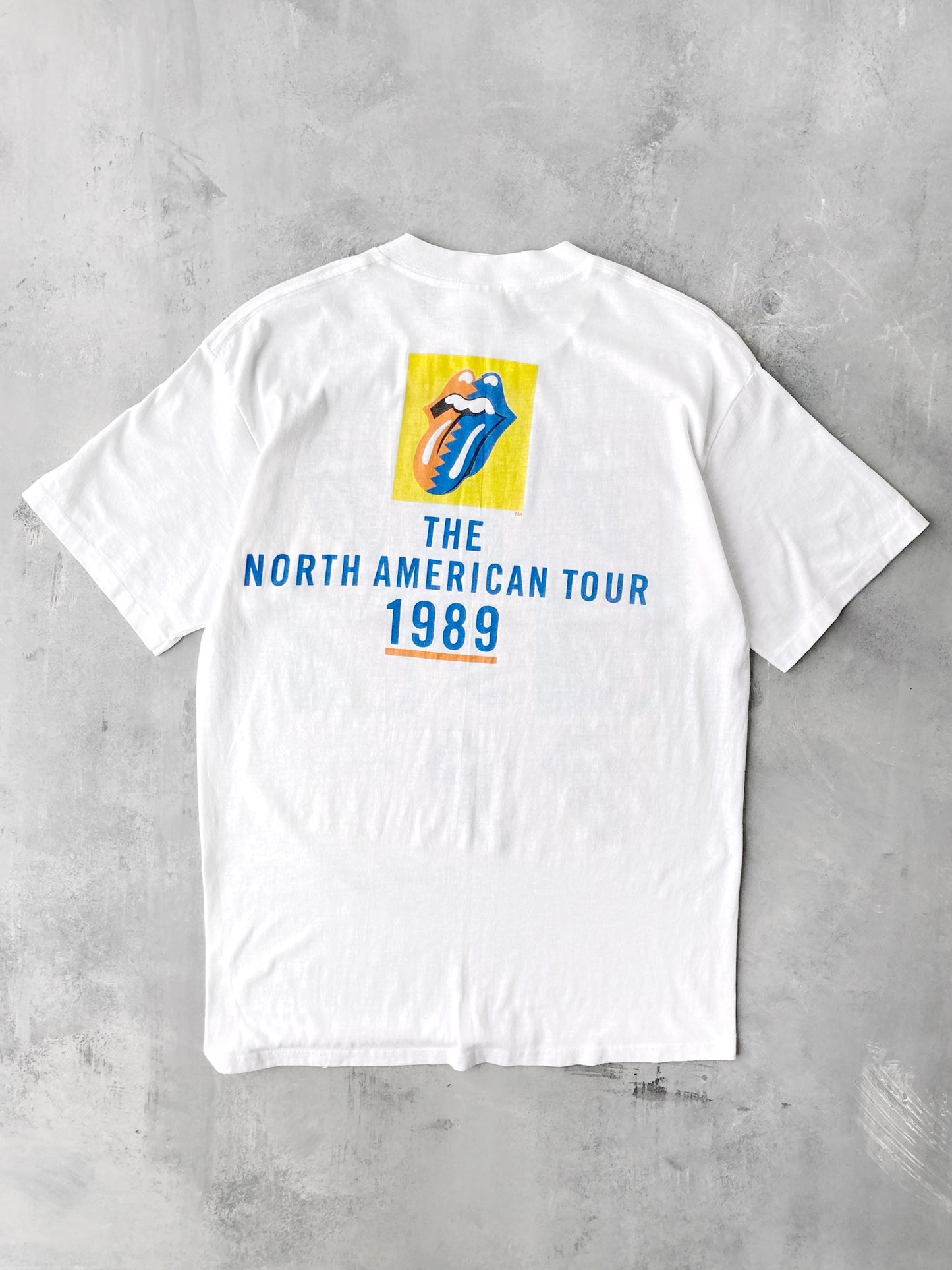 Rolling Stones The North American Tour T-Shirt '89 - Large