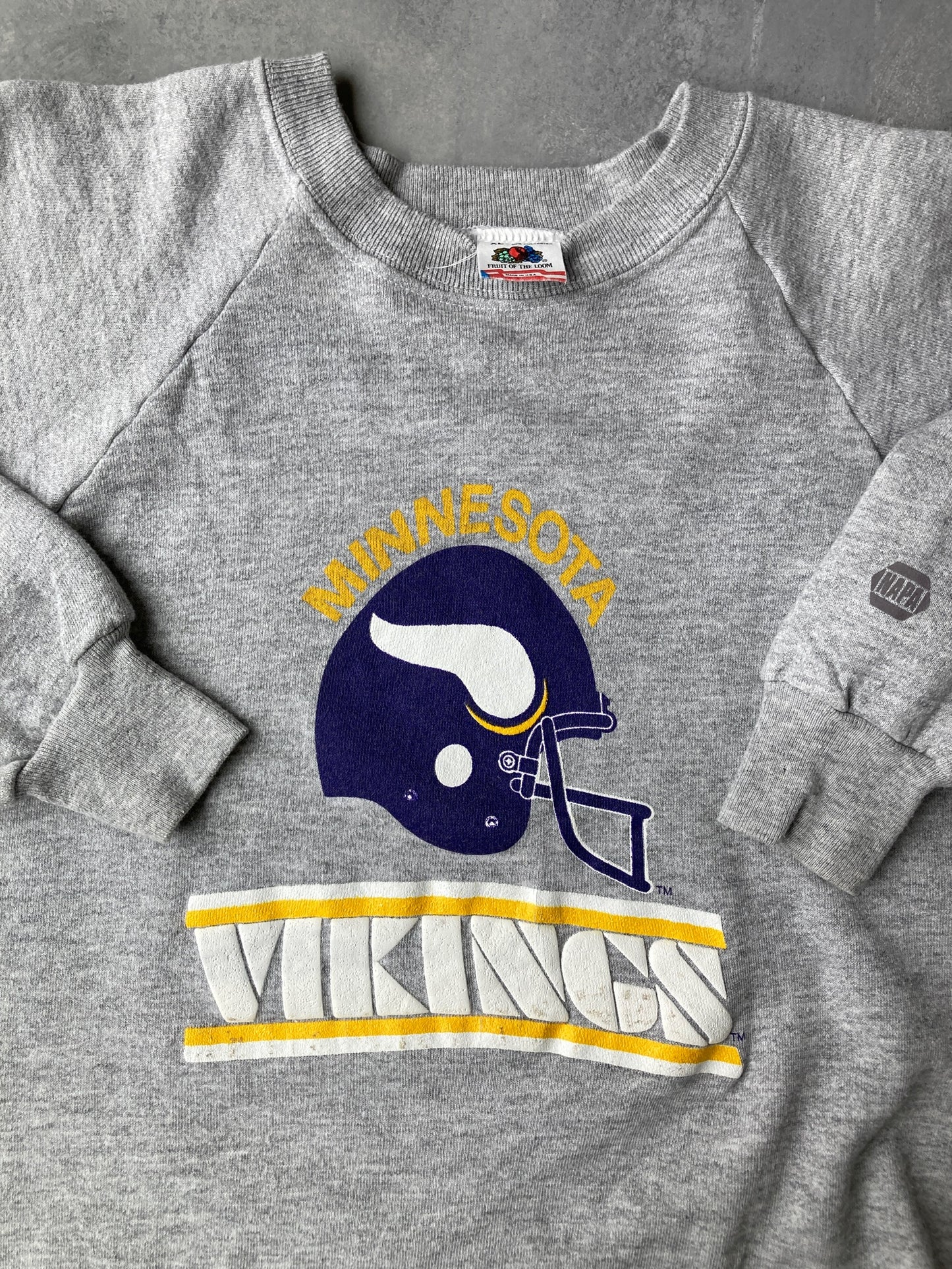 Minnesota Vikings Sweatshirt 80's -  Large