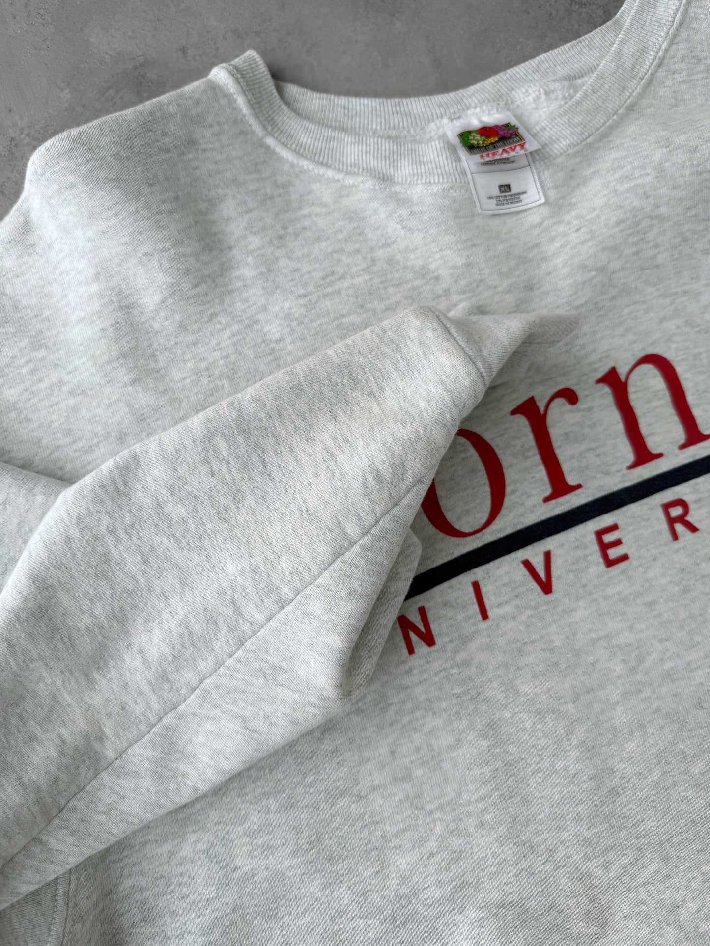 Cornell University Sweatshirt Y2K - XL