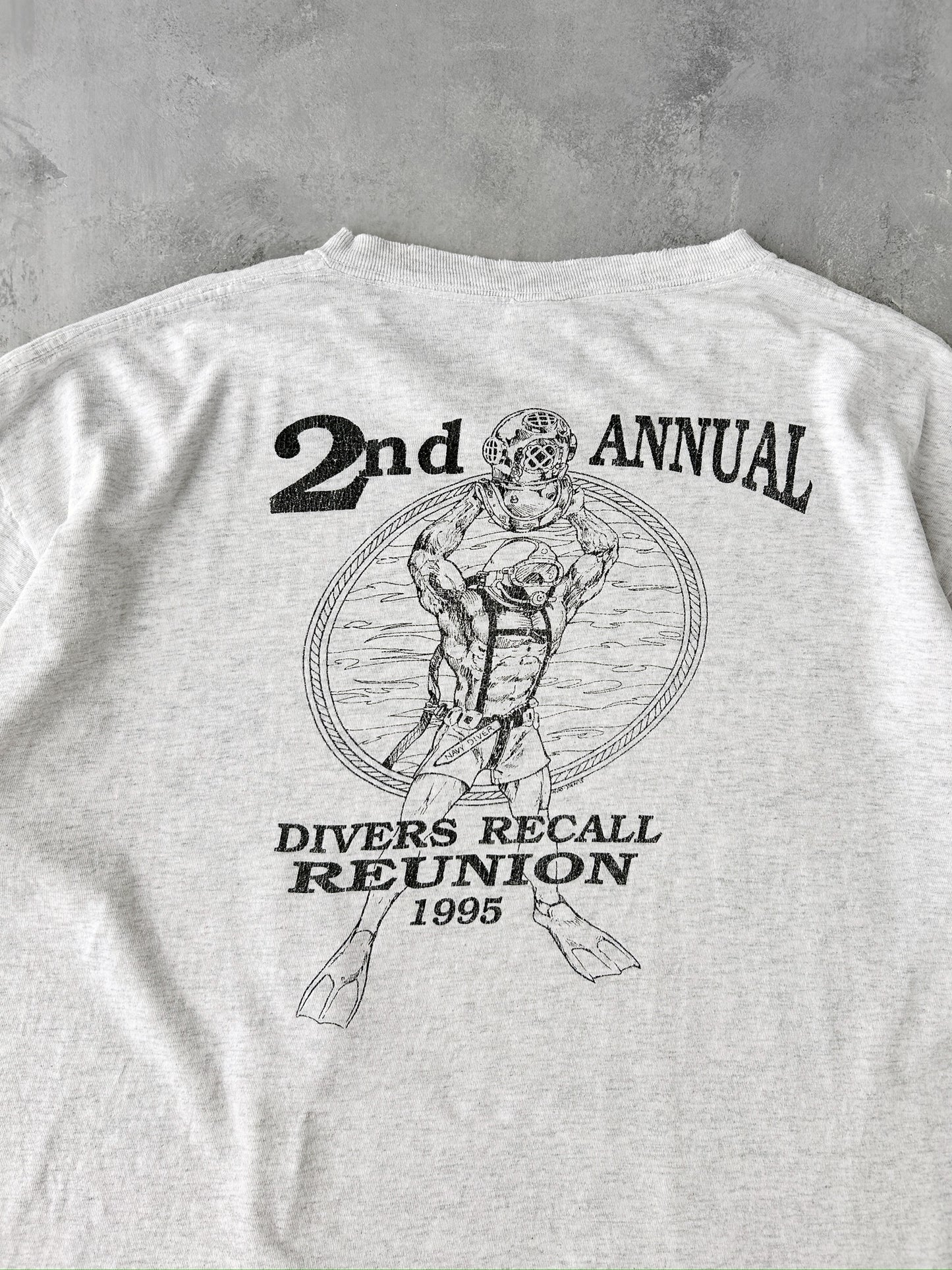 US Navy Diver Reunion T-Shirt '95 - XL